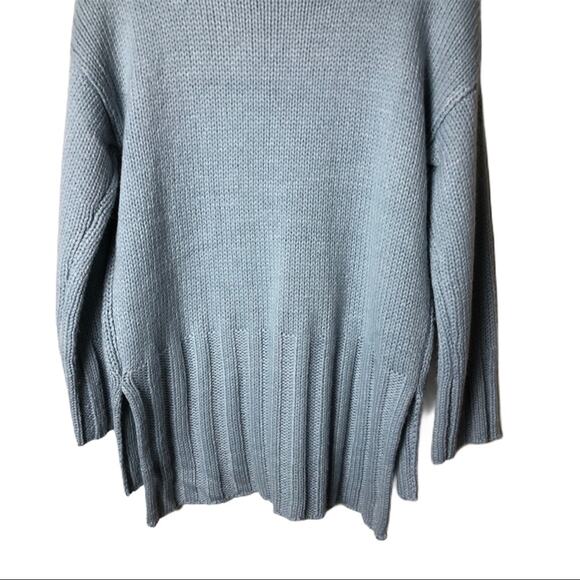 For The Republic Womens Sweater Size XS Blue Oversized Pullover Long Sleeve - Picture 8 of 8